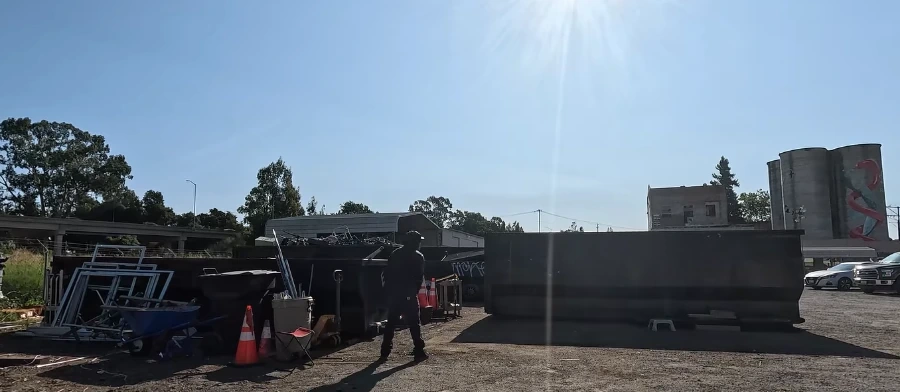 Yard debris and brush removal drop-off near Hemet, CA for Cal Fire defensible space clearance